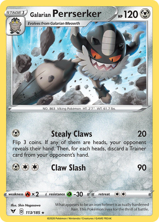 113/185  Galarian Perrserker