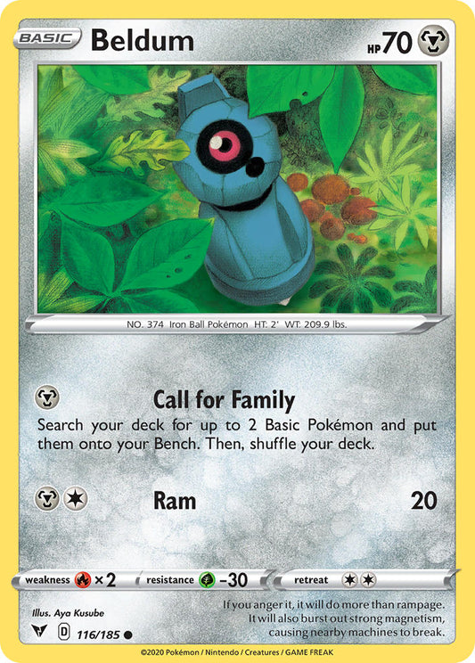 116/185  Beldum