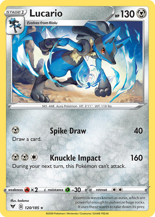 120/185  Lucario