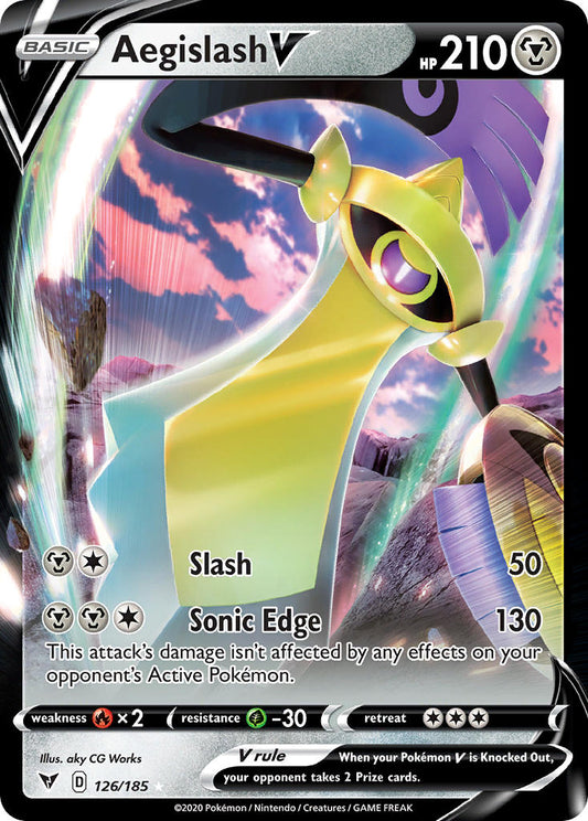 126/185  Aegislash V
