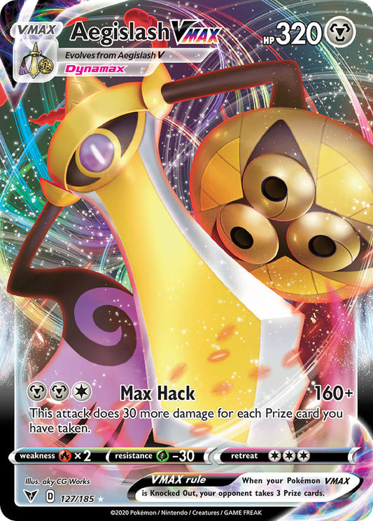 127/185  Aegislash VMAX
