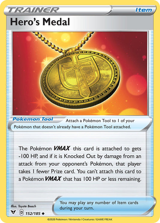 152/185  Hero's Medal