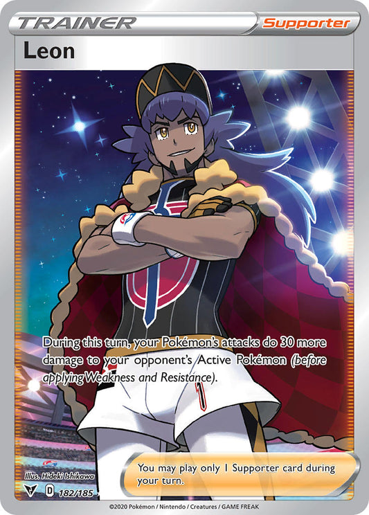 182/185  Leon (Full Art)
