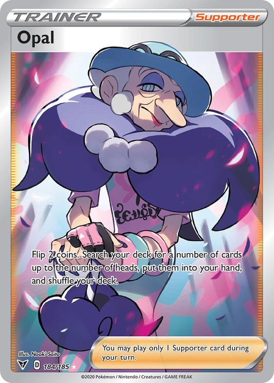 184/185  Opal (Full Art)
