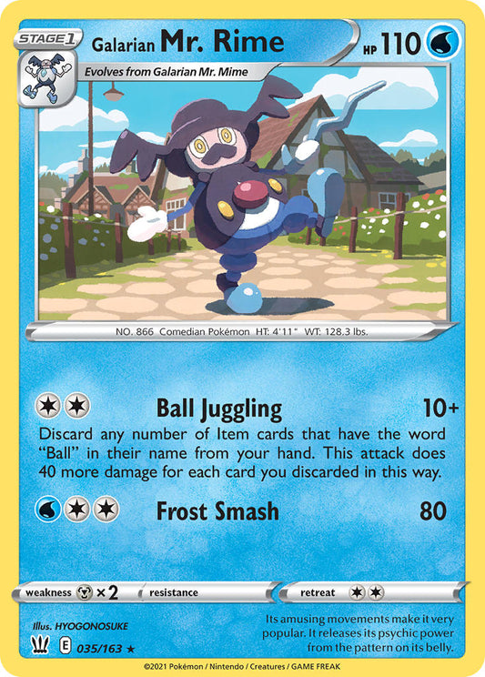 035/163  Galarian Mr. Rime