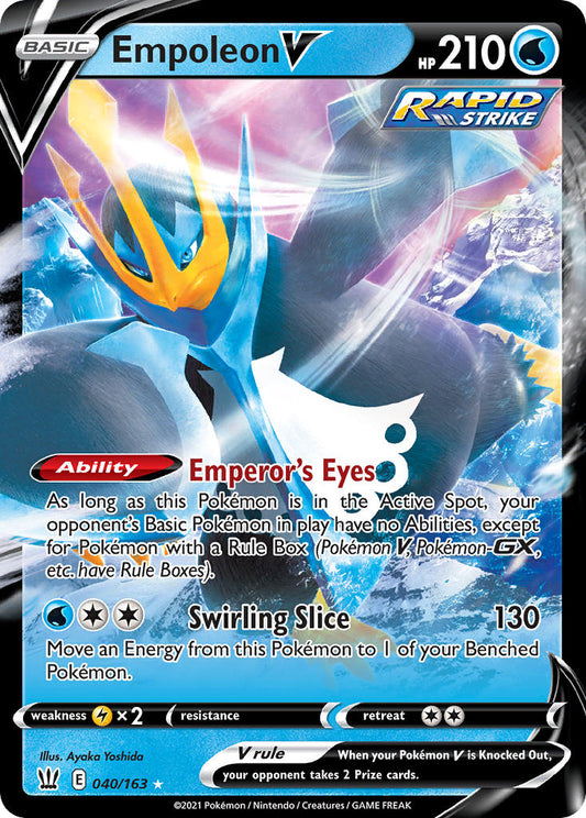 040/163  Empoleon V