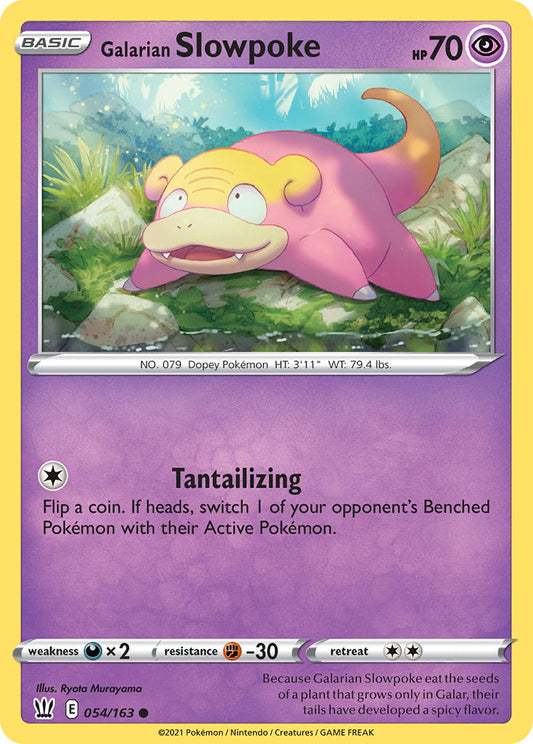 054/163  Galarian Slowpoke