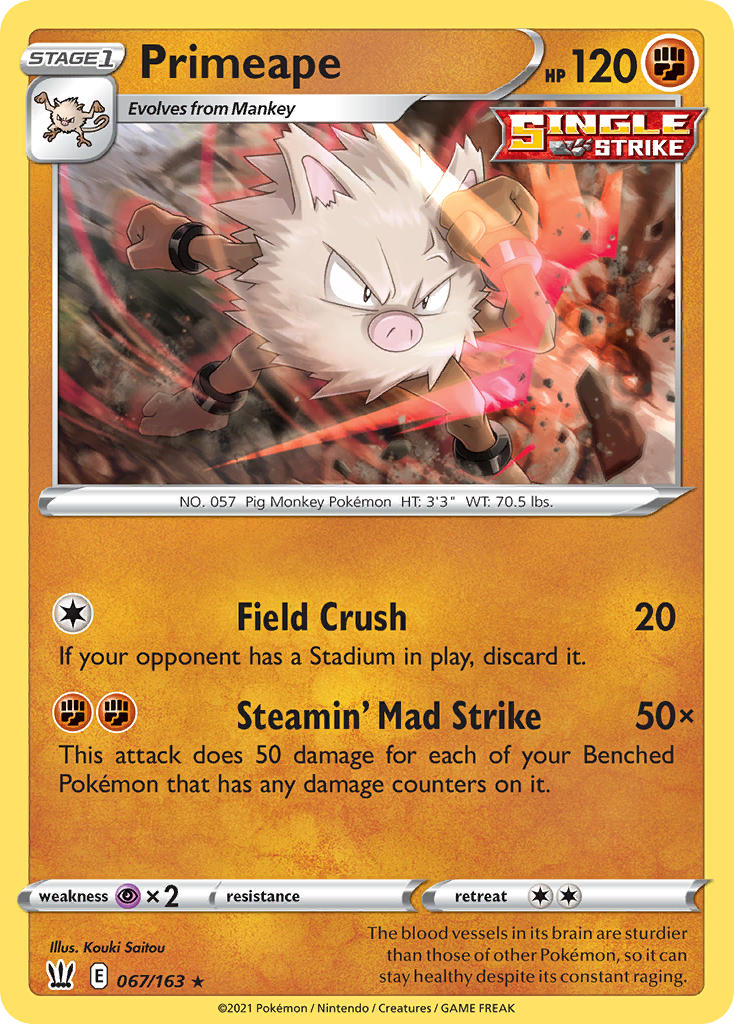 067/163  Primeape