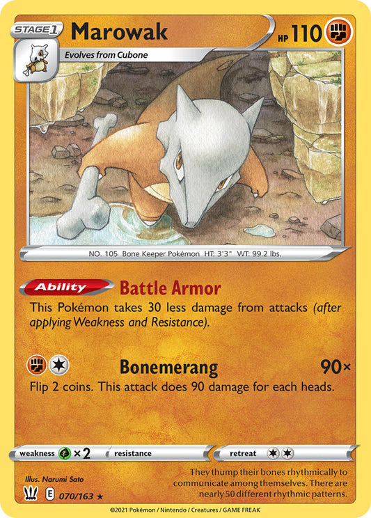 070/163  Marowak