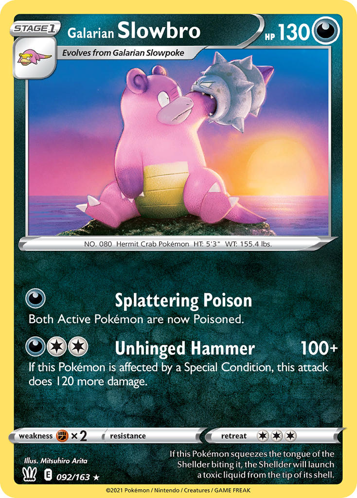 092/163  Galarian Slowbro
