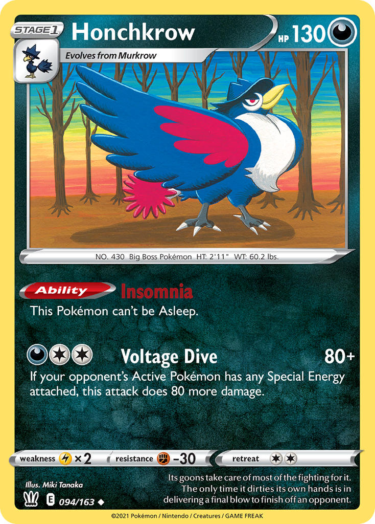 094/163  Honchkrow