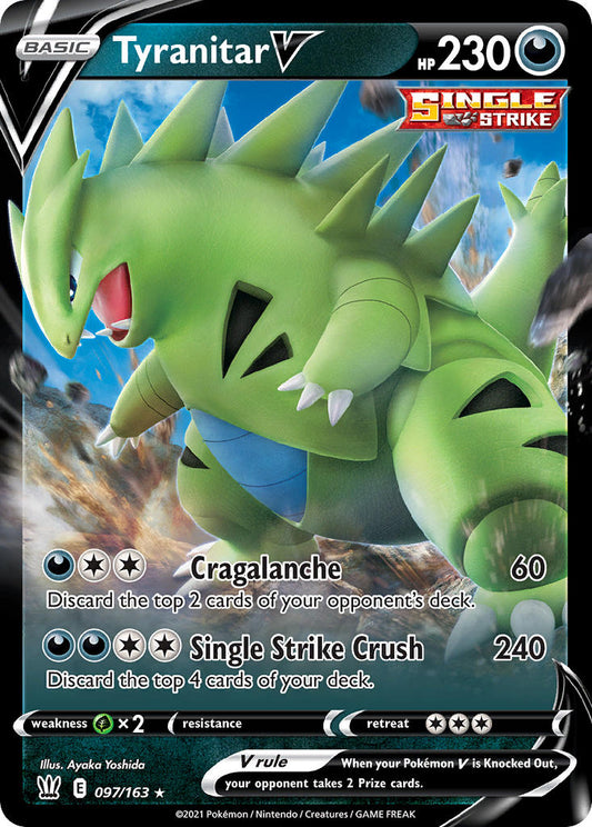 097/163  Tyranitar V