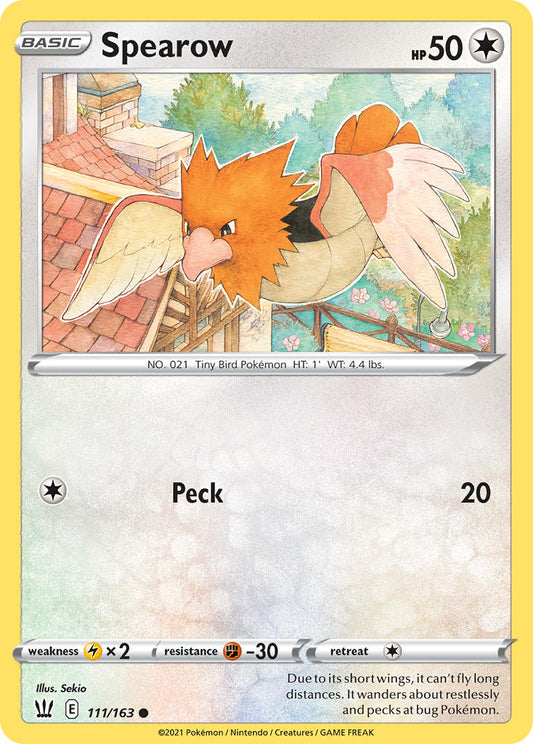 111/163  Spearow