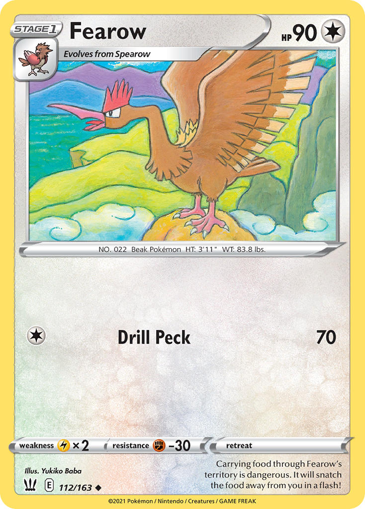 112/163  Fearow