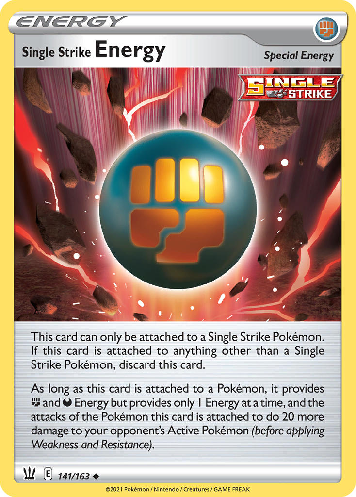 141/163  Single Strike Energy