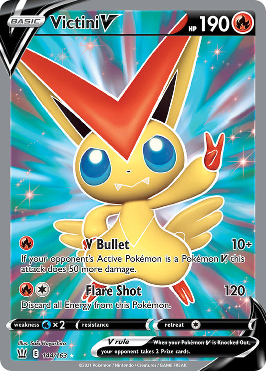 144/163  Victini V (Full Art)