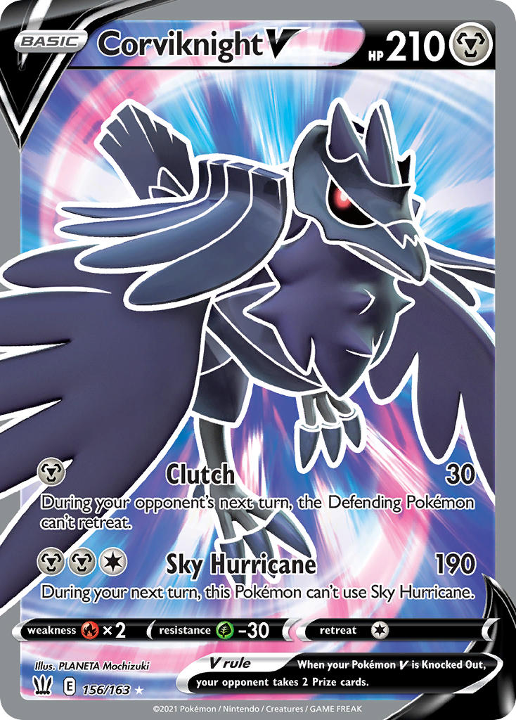 156/163  Corviknight V (Full Art)