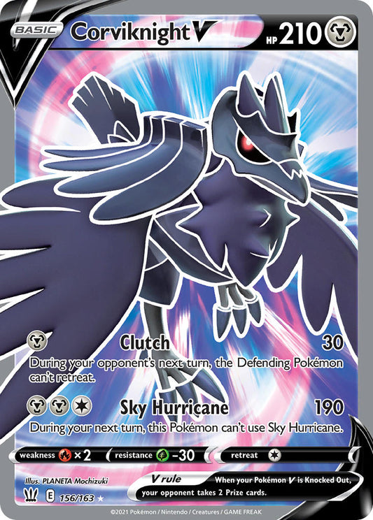 156/163  Corviknight V (Full Art)
