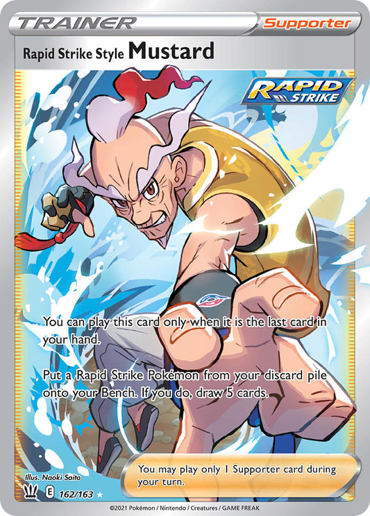 162/163  Rapid Strike Style Mustard (Full Art)