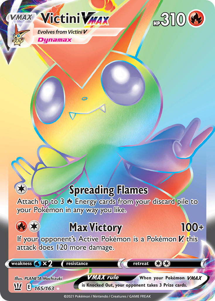 165/163  Victini VMAX (Secret)
