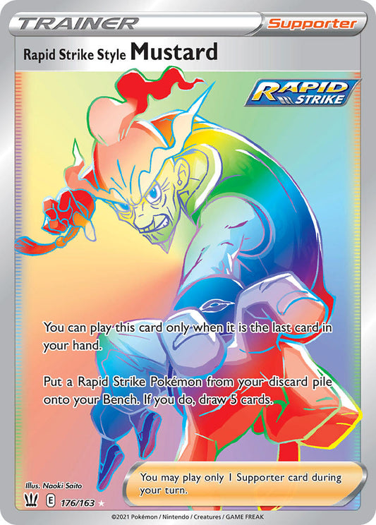 176/163  Rapid Strike Style Mustard (Secret)