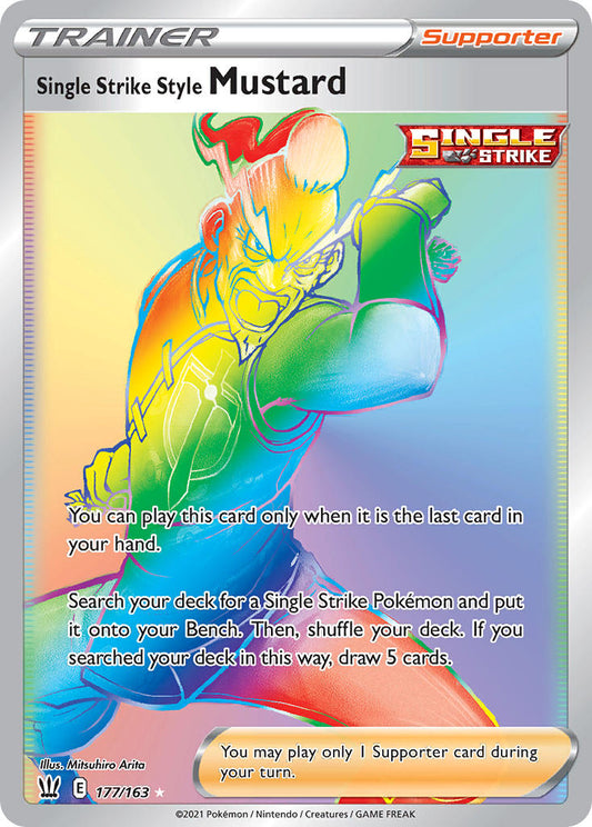 177/163  Single Strike Style Mustard (Secret)