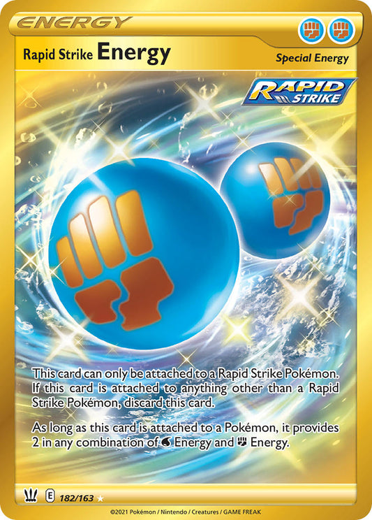 182/163  Rapid Strike Energy (Secret)