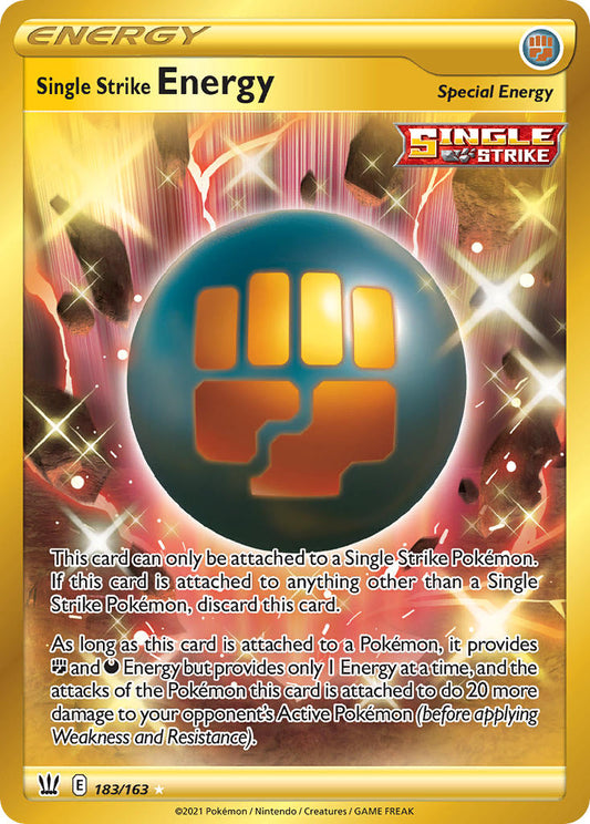 183/163  Single Strike Energy (Secret)
