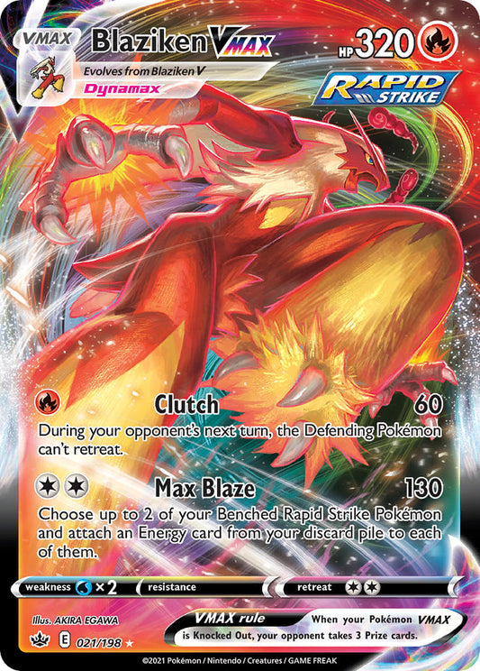 021/198  Blaziken VMAX