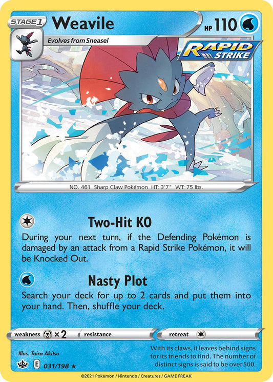 031/198  Weavile