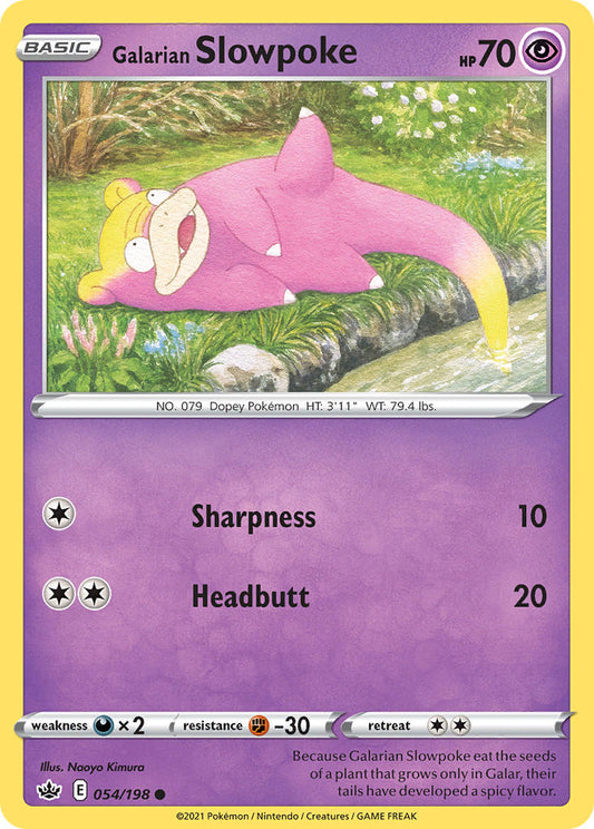 054/198  Galarian Slowpoke