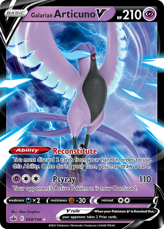 058/198  Galarian Articuno V