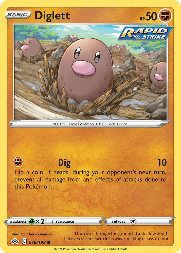 076/198  Diglett