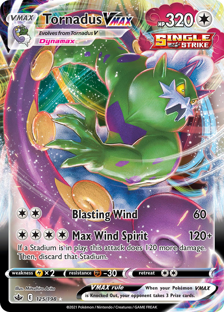 125/198  Tornadus VMAX