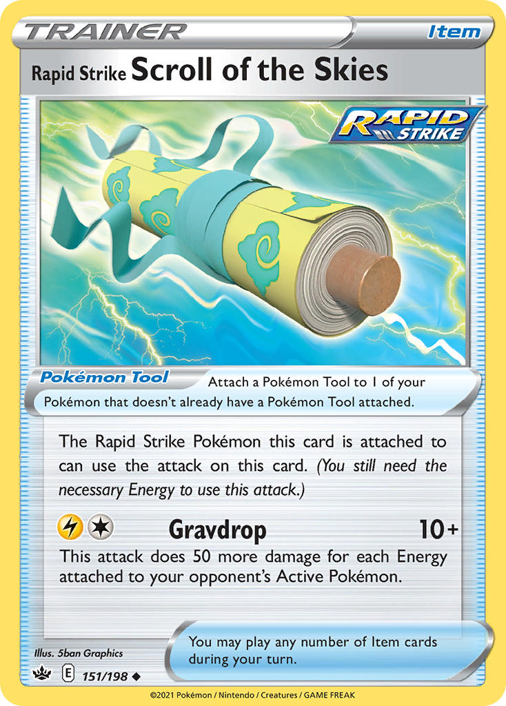 151/198  Rapid Strike Scroll of the Skies