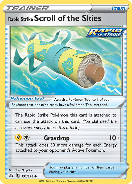 151/198  Rapid Strike Scroll of the Skies