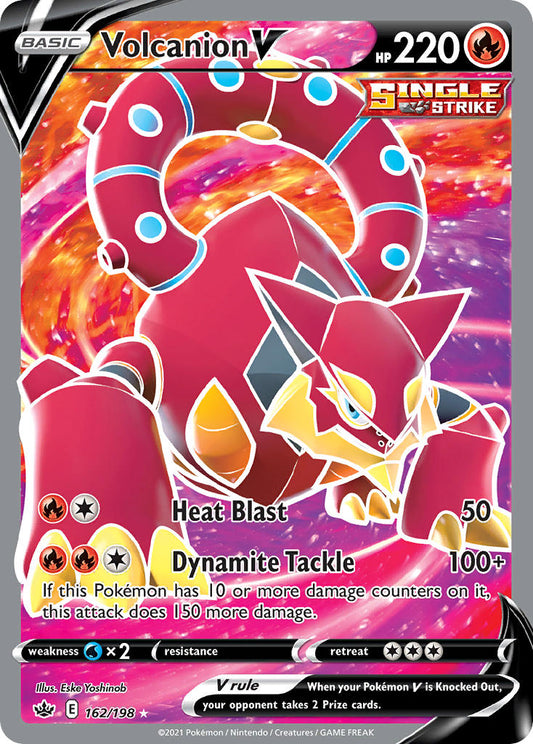 162/198  Volcanion V (Full Art)