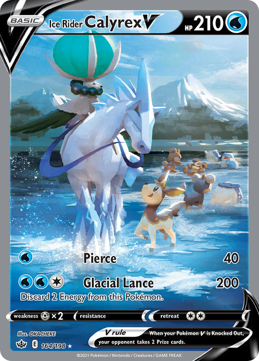 164/198  Ice Rider Calyrex V (Alternate Full Art)