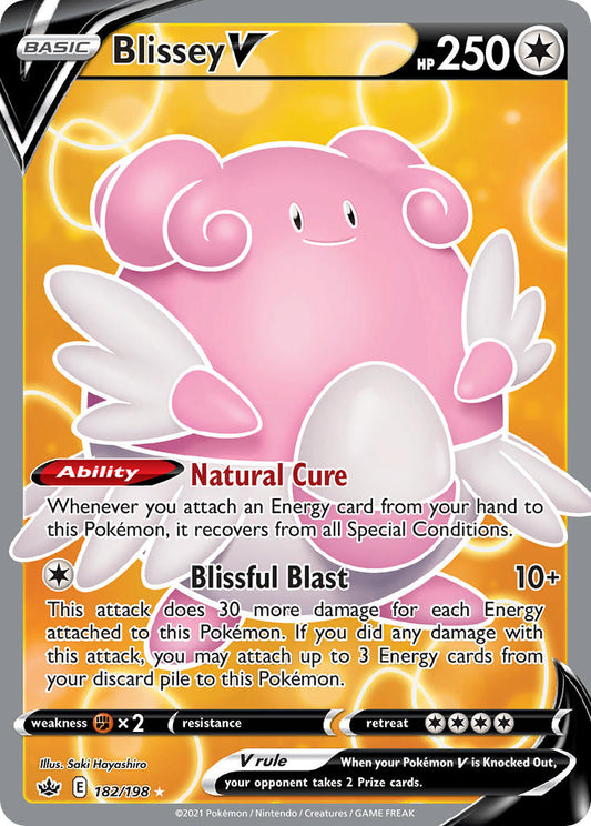 182/198  Blissey V (Full Art)
