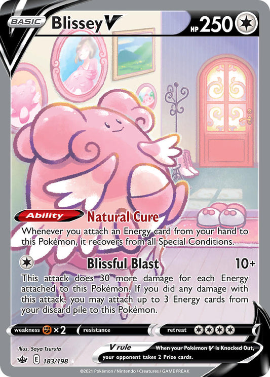 183/198  Blissey V (Alternate Full Art)