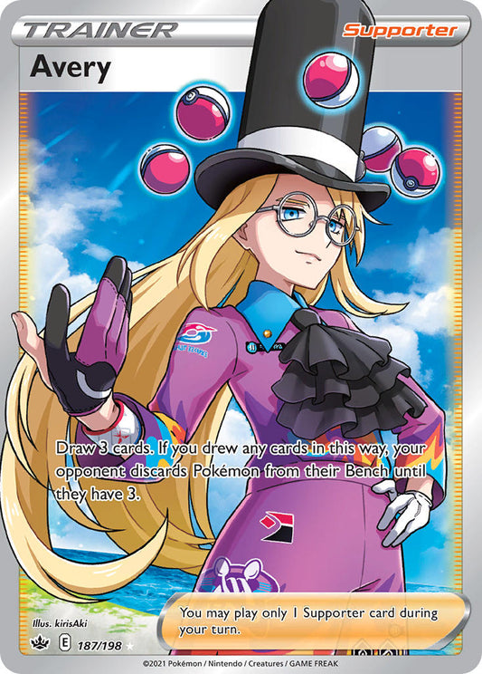 187/198  Avery (Full Art)