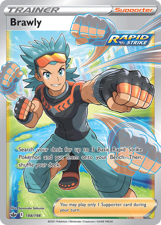 188/198  Brawly (Full Art)