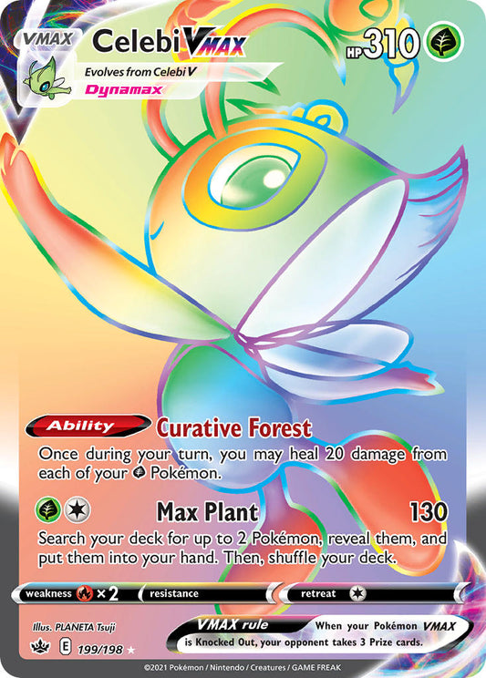 199/198  Celebi VMAX (Secret)