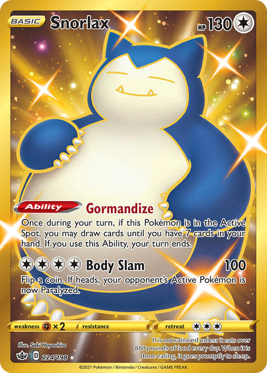 224/198  Snorlax (Secret)