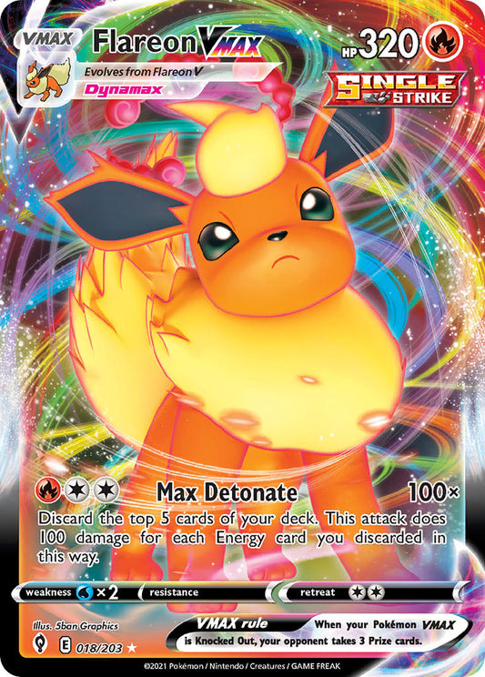 018/203  Flareon VMAX
