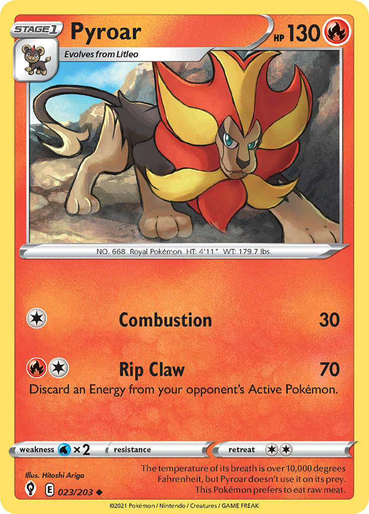 023/203  Pyroar
