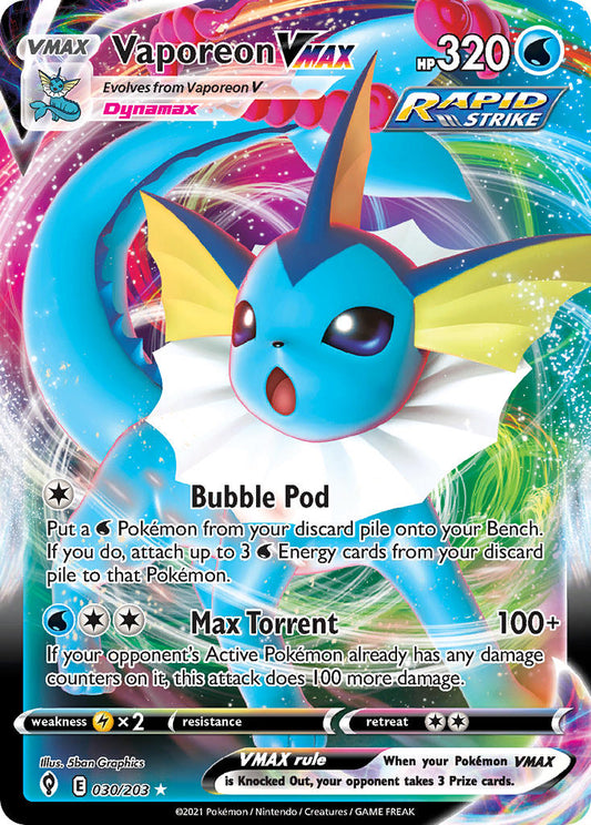 030/203  Vaporeon VMAX