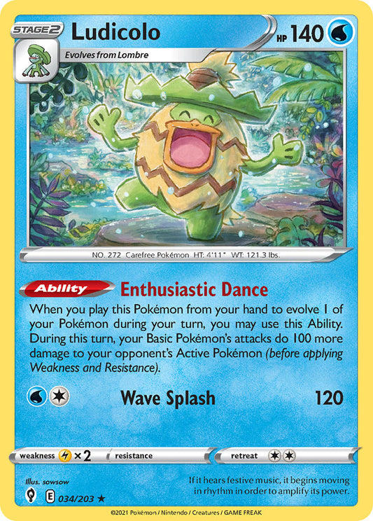 034/203  Ludicolo