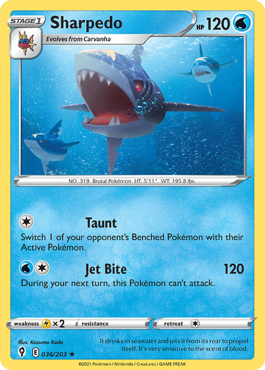 036/203  Sharpedo