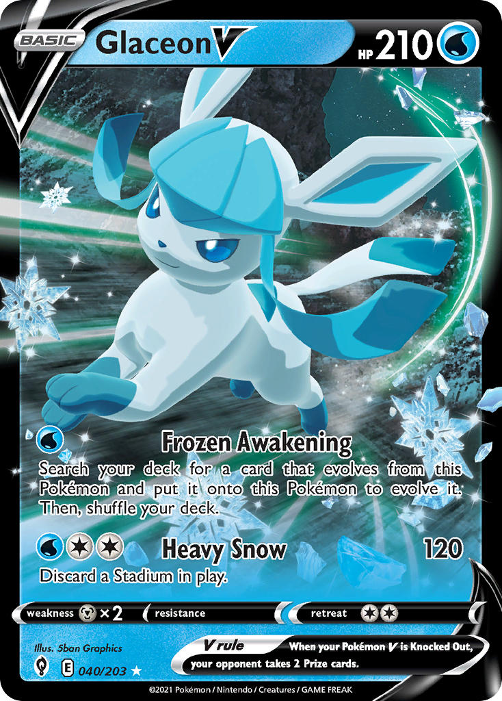 040/203  Glaceon V